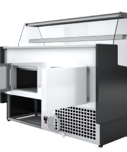 Polar G-Series Straight Glass Serve Over Counter Fridge 1.5m (PG011)