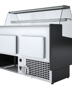 Polar G-Series Straight Glass Serve Over Counter Fridge 1.5m (PG011)