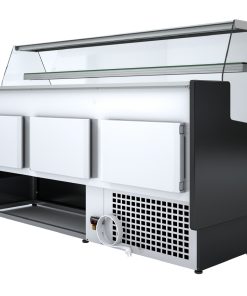 Polar G-Series Straight Glass Serve Over Counter Fridge 2m (PG012)