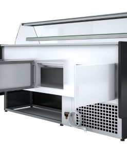 Polar G-Series Straight Glass Serve Over Counter Fridge 2m (PG012)