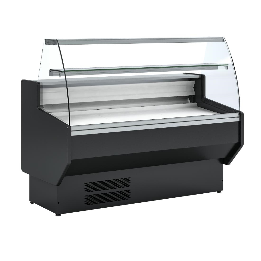 Polar G-Series Curved Glass Serve Over Counter Fridge 1.5m (PG014)