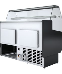 Polar G-Series Curved Glass Serve Over Counter Fridge 1.5m (PG014)