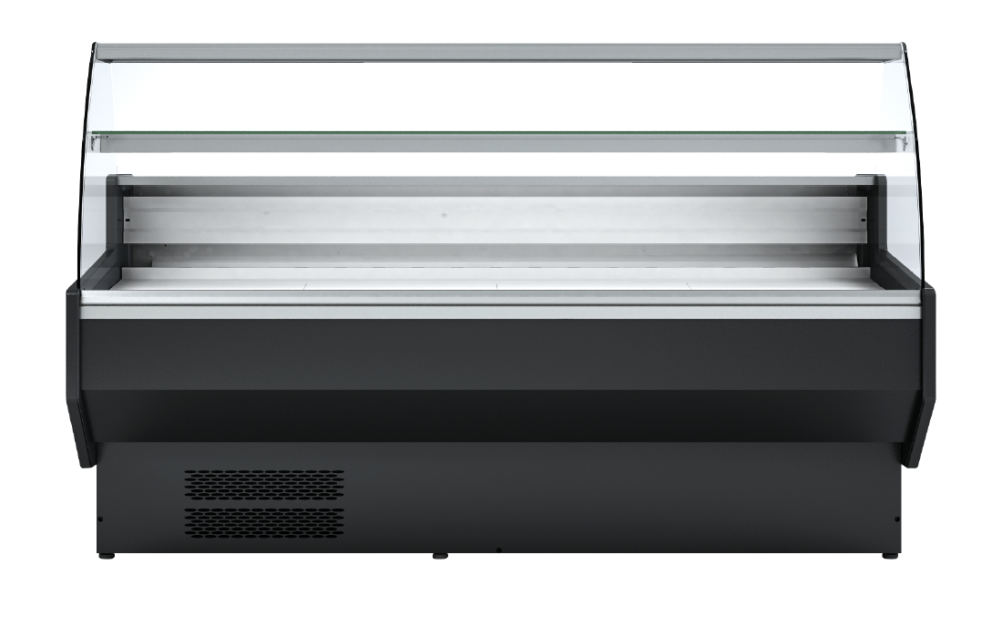 Polar G-Series Curved Glass Serve Over Counter Fridge 2m (PG015)