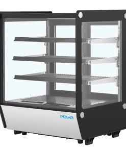 Polar G-Series Square Glass Countertop Display Fridge 145Ltr (PG024)