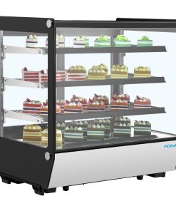 Polar G-Series Square Glass Countertop Display Fridge 185Ltr (PG025)