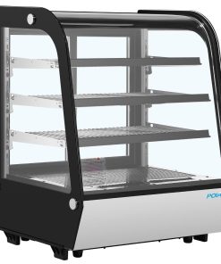 Polar G-Series Rounded Glass Countertop Display Fridge 145Ltr (PG026)