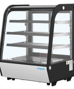 Polar G-Series Rounded Glass Countertop Display Fridge 145Ltr (PG026)