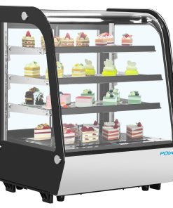 Polar G-Series Rounded Glass Countertop Display Fridge 145Ltr (PG026)