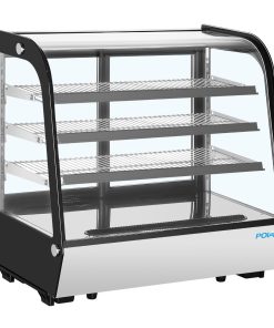 Polar G-Series Rounded Glass Countertop Display Fridge 185Ltr (PG027)