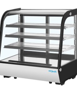 Polar G-Series Rounded Glass Countertop Display Fridge 185Ltr (PG027)