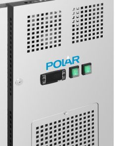 Polar U-Series Two Door Counter Fridge with Glass Doors (UA068)