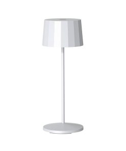 Octa White LED Rechargeable Table Lamp (VV4495)