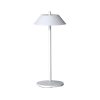 Pirlo White LED Rechargeable Table Lamp (VV4497)