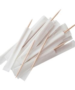 Beaumont Paper Wrapped Wooden Toothpick Pack of 1000 (3314)