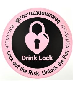 Beaumont Drink Lock Anti Spiking Drink Covers 250 Pack (BM136)