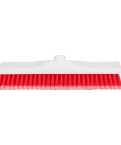Jantex Soft Hygiene Broom Head Red 400mm (JB586)