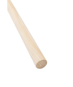 Jantex Wooden Broom Handle 120cm (JB589)