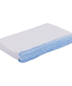 Jantex Dish Cloths Blue 400x300mm 10 Pack (JB592)