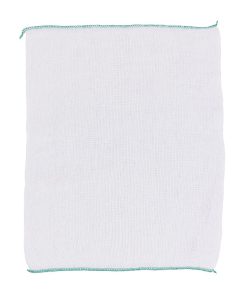 Jantex Dish Cloths Green 400x300mm 10 Pack (JB593)