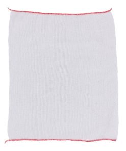 Jantex Dish Cloths Red 400x300mm 10 Pack (JB594)