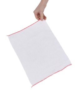 Jantex Dish Cloths Red 400x300mm 10 Pack (JB594)