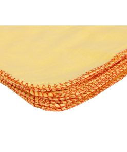 Jantex Yellow Dusters 500x400mm 10 Pack (JB596)