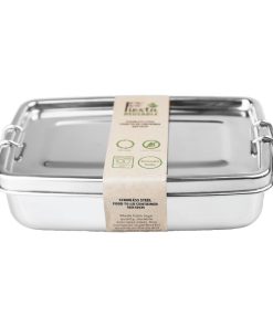 Fiesta Reusable Stainless Steel Food to Go Container 180x120mm (JC982)