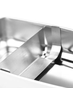 Fiesta Reusable Stainless Steel Food to Go Container 180x120mm (JC982)