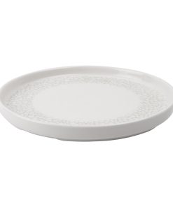 Churchill Viana Walled Plates Charcoal Grey 260mm 6 Pack (JF708)