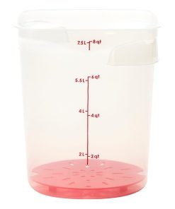Cambro FreshPro CamRounds Drain Shelf Red (JM718)