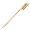 Tablecraft Gluten Free Bamboo Paddle Marker 3.5 100 Pack (CH561)