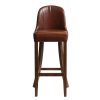 Kilsby Bar Chair in Vintage with Bison Espresso Seat (HX901)