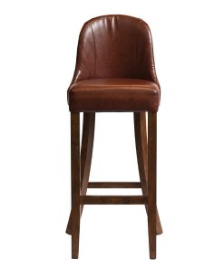 Kilsby Bar Chair in Vintage with Bison Espresso Seat (HX901)