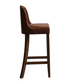 Kilsby Bar Chair in Vintage with Bison Espresso Seat (HX901)