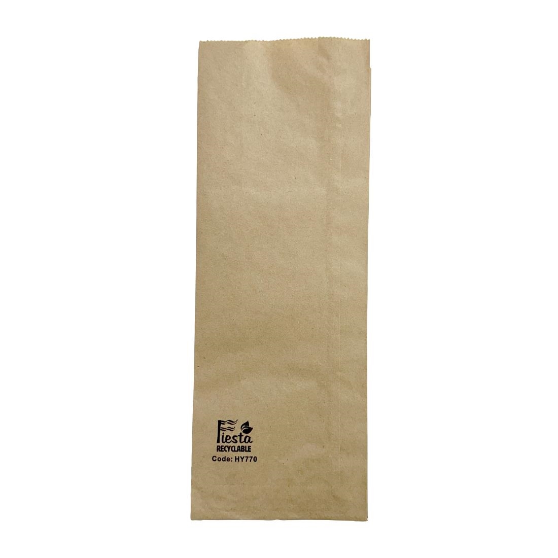 Fiesta Recyclable Baguette-Panini Paper Bags 300x110mm 1000 Pack (HY770)