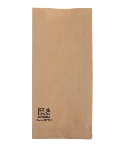 Fiesta Recyclable Baguette-Panini Paper Bags 250x110mm 1000 Pack (HY771)