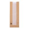 Fiesta Compostable Baguette Bags with Glassine Window 300x100mm 1000 Pack (HY775)