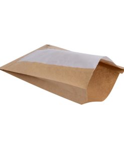 Fiesta Compostable Bread Bags with Glassine Window 320x180mm 1000 Pack (HY776)