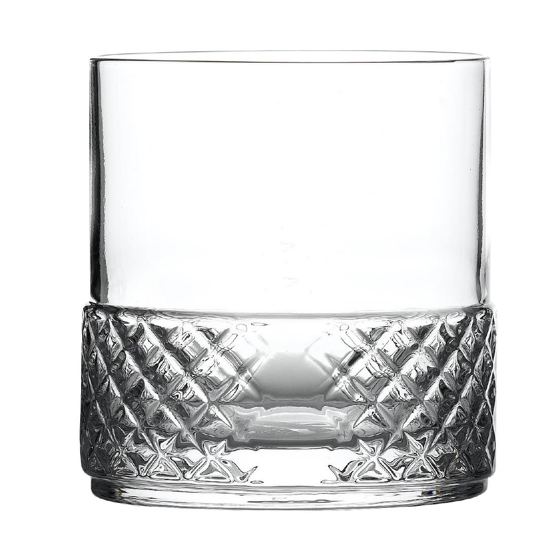 Luigi Bormioli Roma 1960 Double Old Fashioned Glasses 380ml-13.25oz 24 Pack (JA728)