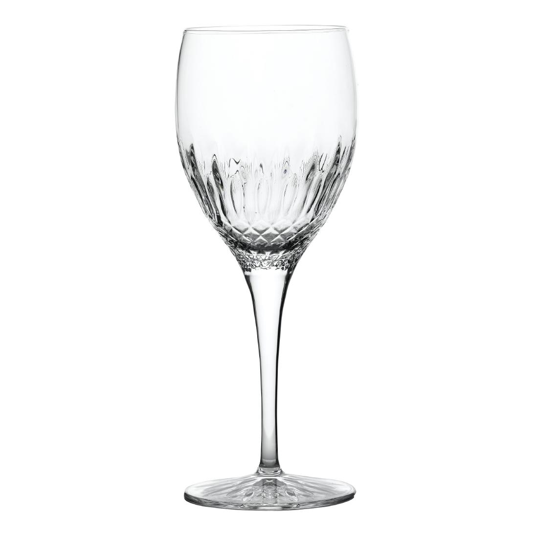 Luigi Bormioli Diamante White Wine Glasses 380ml-13.25oz 24 Pack (JA738)