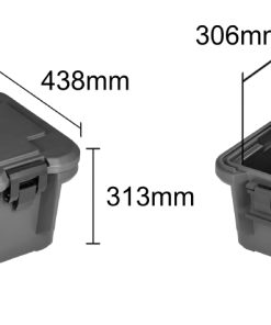 Vogue Top Loading Heavy Duty Insulated GN Box (JE370)