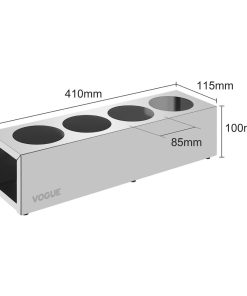 Vogue Stainless Steel Squeeze Bottle Holder (JF959)