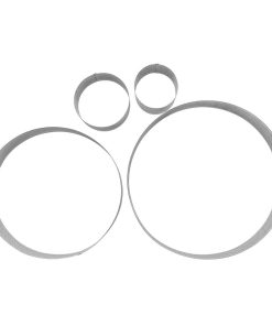 Vogue Perforated Round Cake Ring 240x35mm (JK403)
