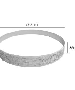 Vogue Perforated Round Cake Ring 280x35mm (JK404)