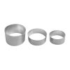 Nisbets Essentials St-St Mousse Rings 3 Pack (JK412)