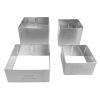 Nisbets Essentials St-St Mousse Squares 4 Pack (JK413)