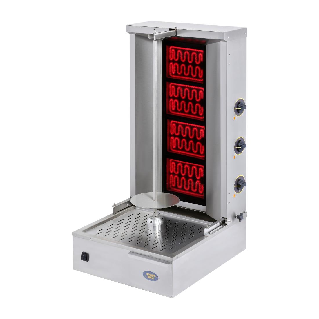 Roller Grill Infrared Kebab Grill 800mm 7.2kW (JM665)