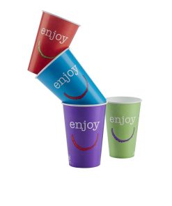 Huhtamaki Enjoy Paper Cold Cups 455ml 1000 Pack (JN099)