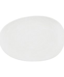 Churchill Inked Elements Opal Platters Ice 345x235mm 6 Pack (JN113)