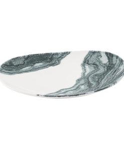 Churchill Inked Tide Opal Plates Black 280mm 12 Pack (JN125)